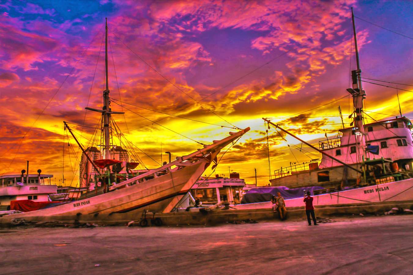 Sunset di Sunda Kelapa