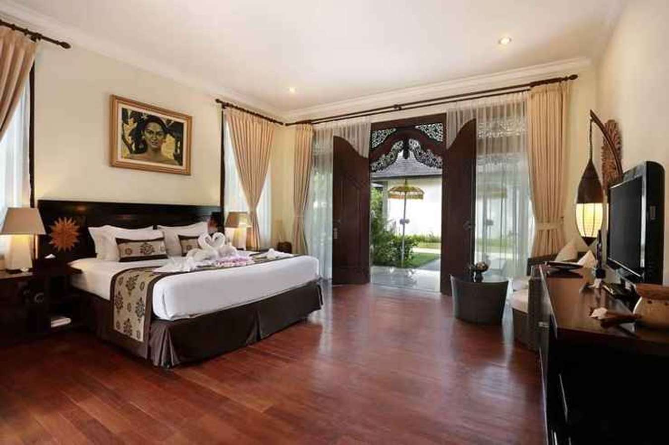 Kamar di Ombak Sunset Hotel - Hotel romantis di Lombok