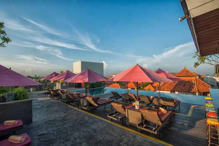 Fasilitas Infinity Pool di Swiss BelinnLegian