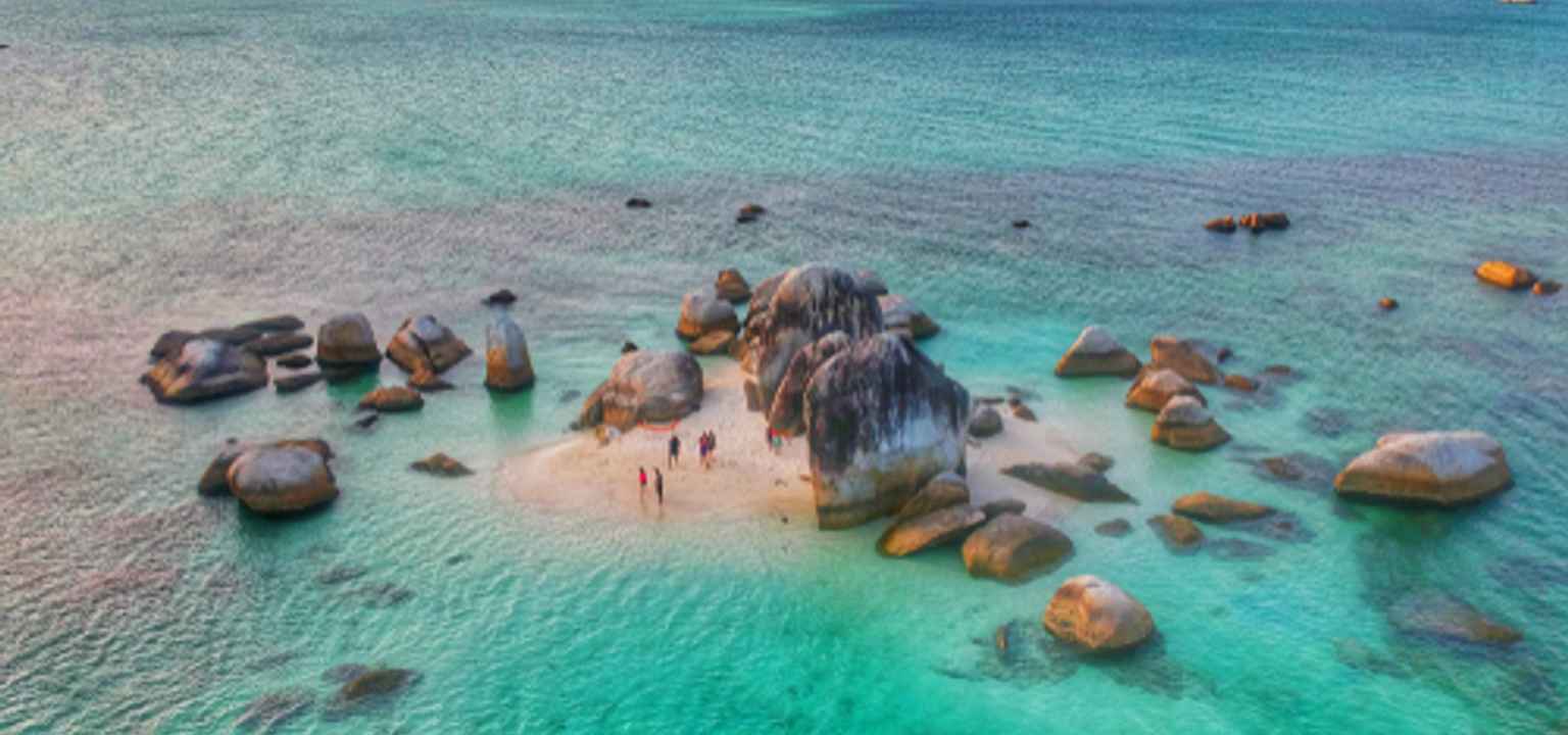 liburan ke belitung tanpa tour