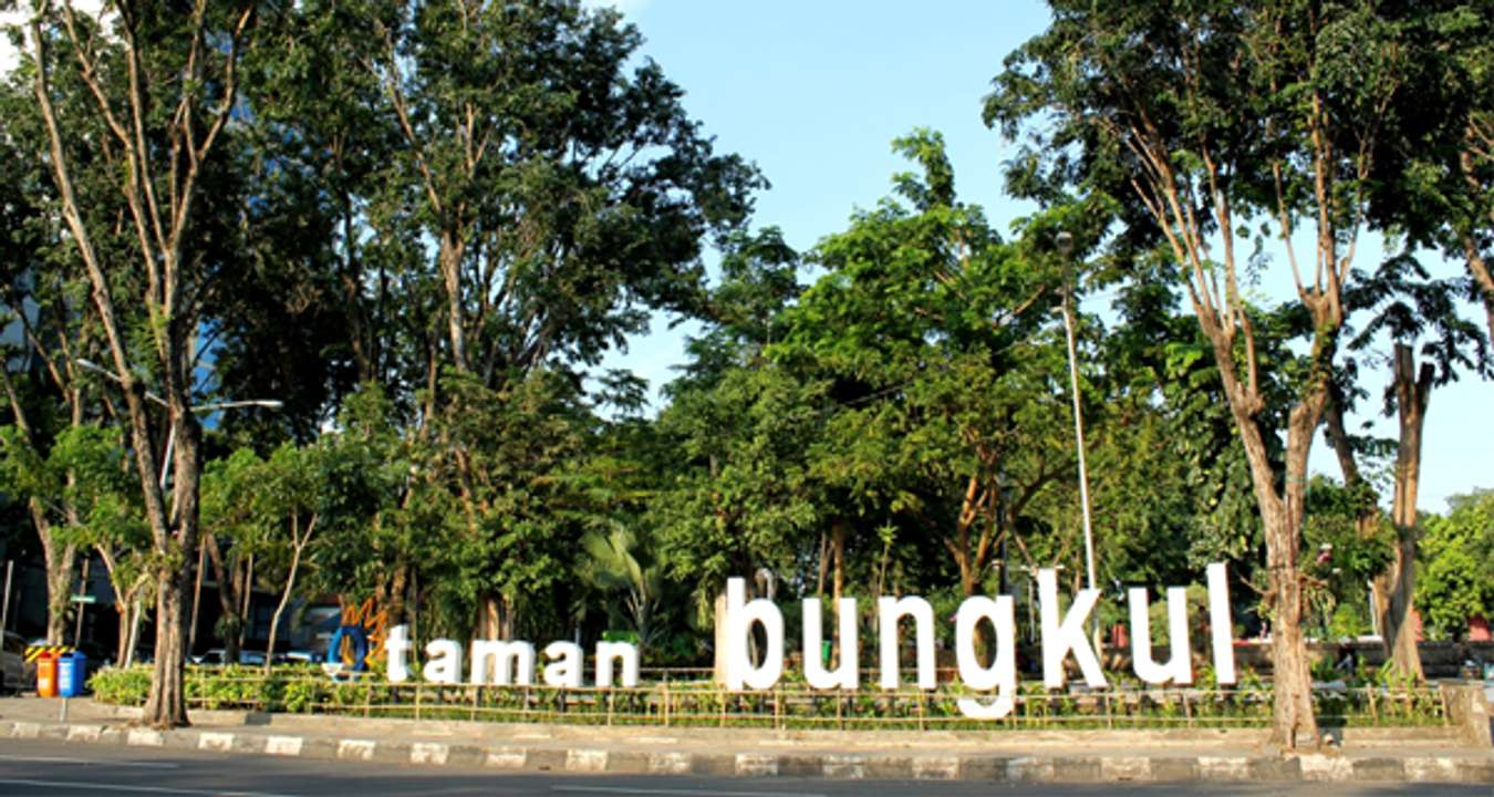 Taman Bungkul - Taman Kota di Surabaya