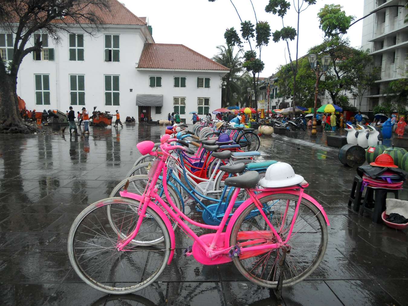 Taman Fatahillah - Wisata di Kota Tua Jakarta