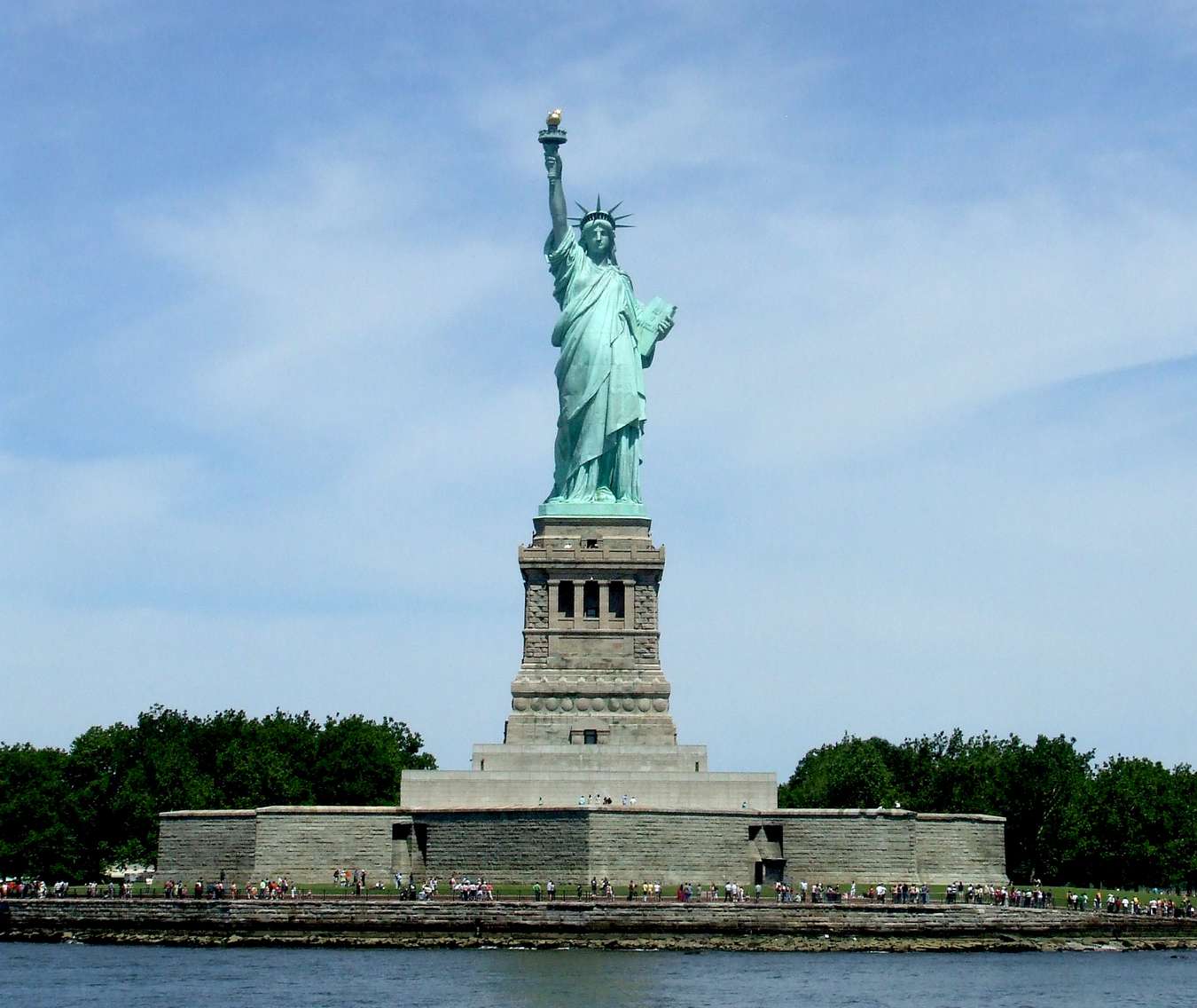 Patung Liberty di Amerika Serikat | Sumber gambar: Wikimedia