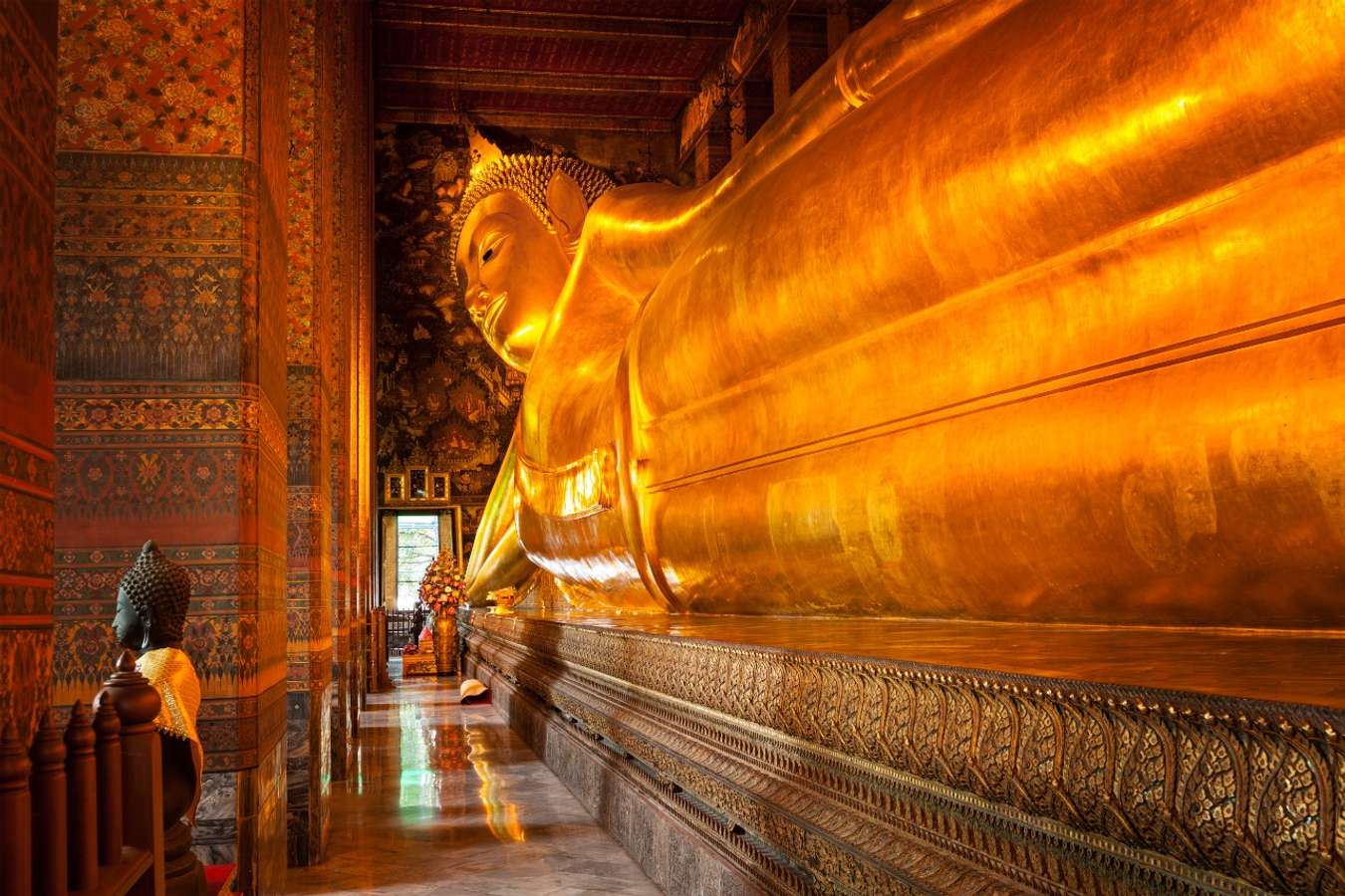 Reclining Buddha di Wat Pho, Bangkok