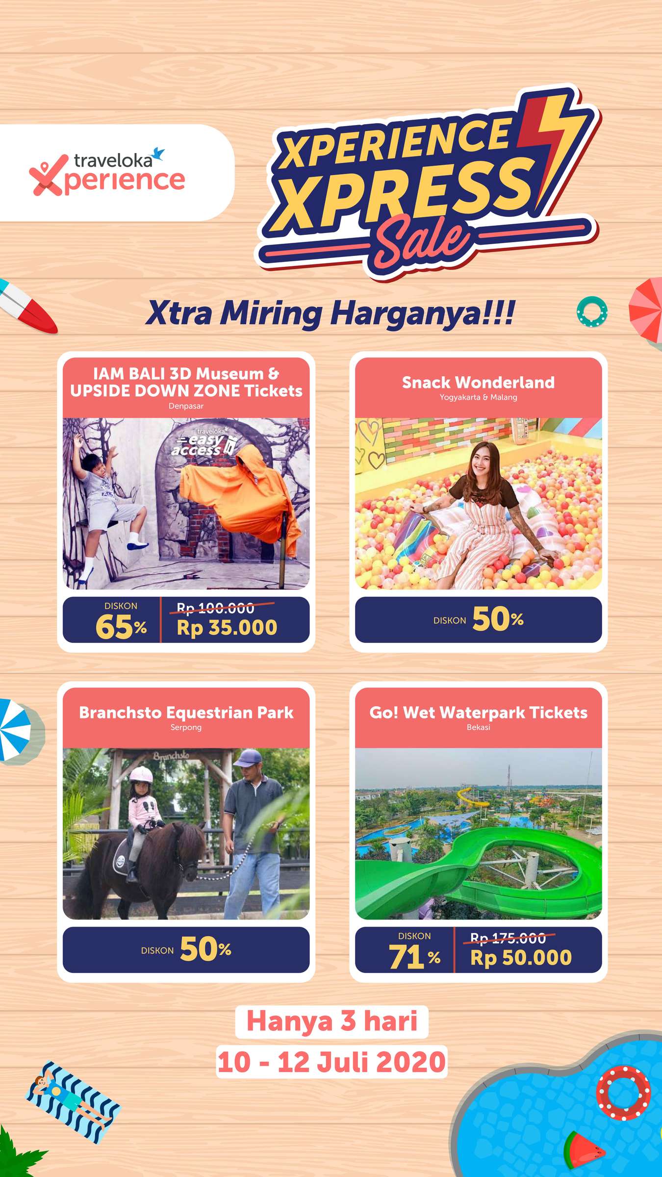 Traveloka Xperience Xpress Sale