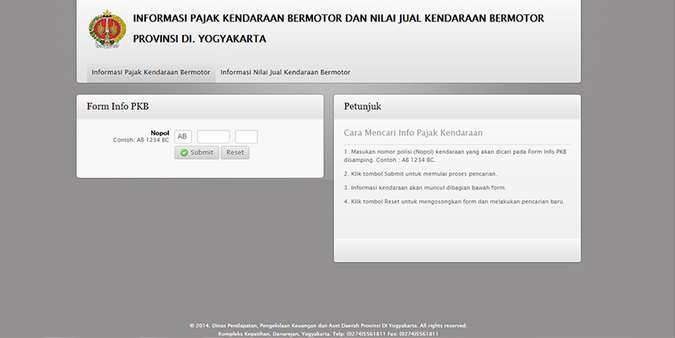 Info Pajak Kendaraan 2020 Cek Bayar Syarat Online Pajak Mobil Dll