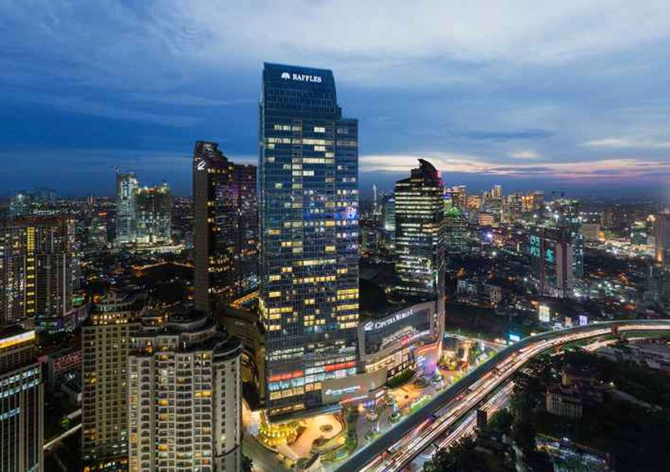 Raffles Jakarta - Hotel Tertinggi di Indonesia