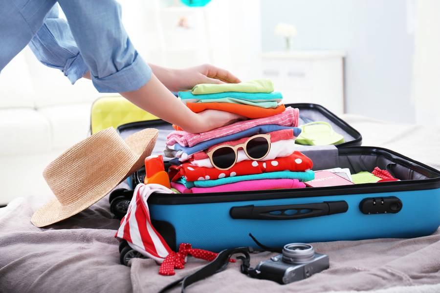 Packing sebelum berangkat wisata naik pesawat