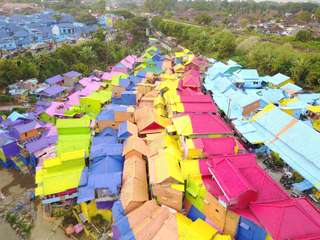Kampung Warna Warni Malang, Sensasi Wisata Rasa Korea Selatan, Travel Bestie