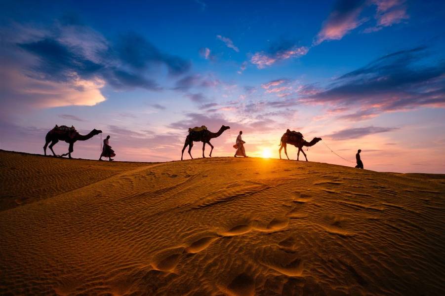 The Sam Sand Dunes - Rute Roadtrip di Dunia 