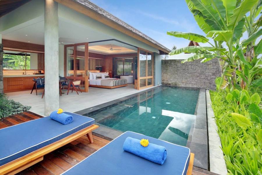 Kaamala Resort Ubud - Vila dengan private pool di Ubud