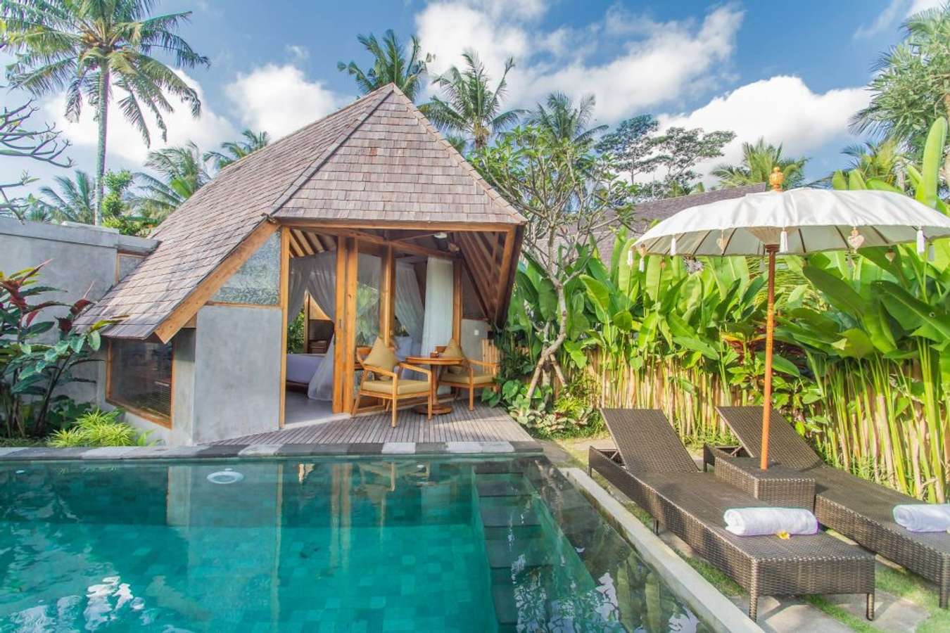 Lasamana Villas Ubud - Vila dengan private pool di Ubud