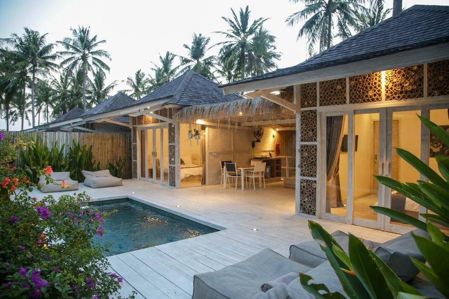 Villas Edenia - Vila dengan private pool di Gili Trawangan