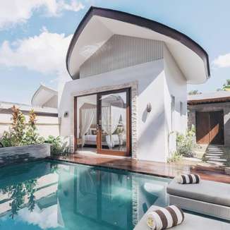 Daun Lebar Villas - Vila romantis di Ubud