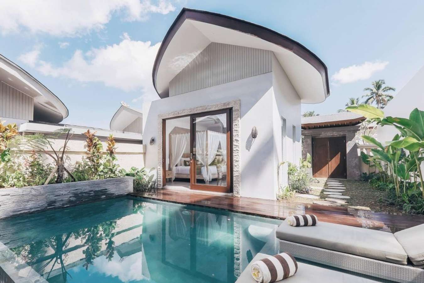 Daun Lebar Villas - Vila romantis di Ubud