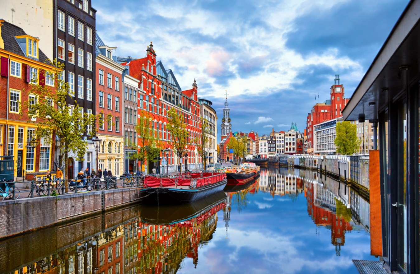 Những con kênh ở Amsterdam