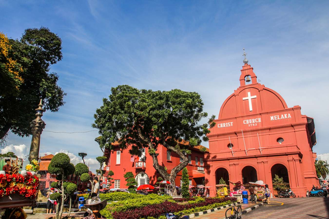 Destinasi Wisata Melaka - Melaka Red Squae / Stadthuys