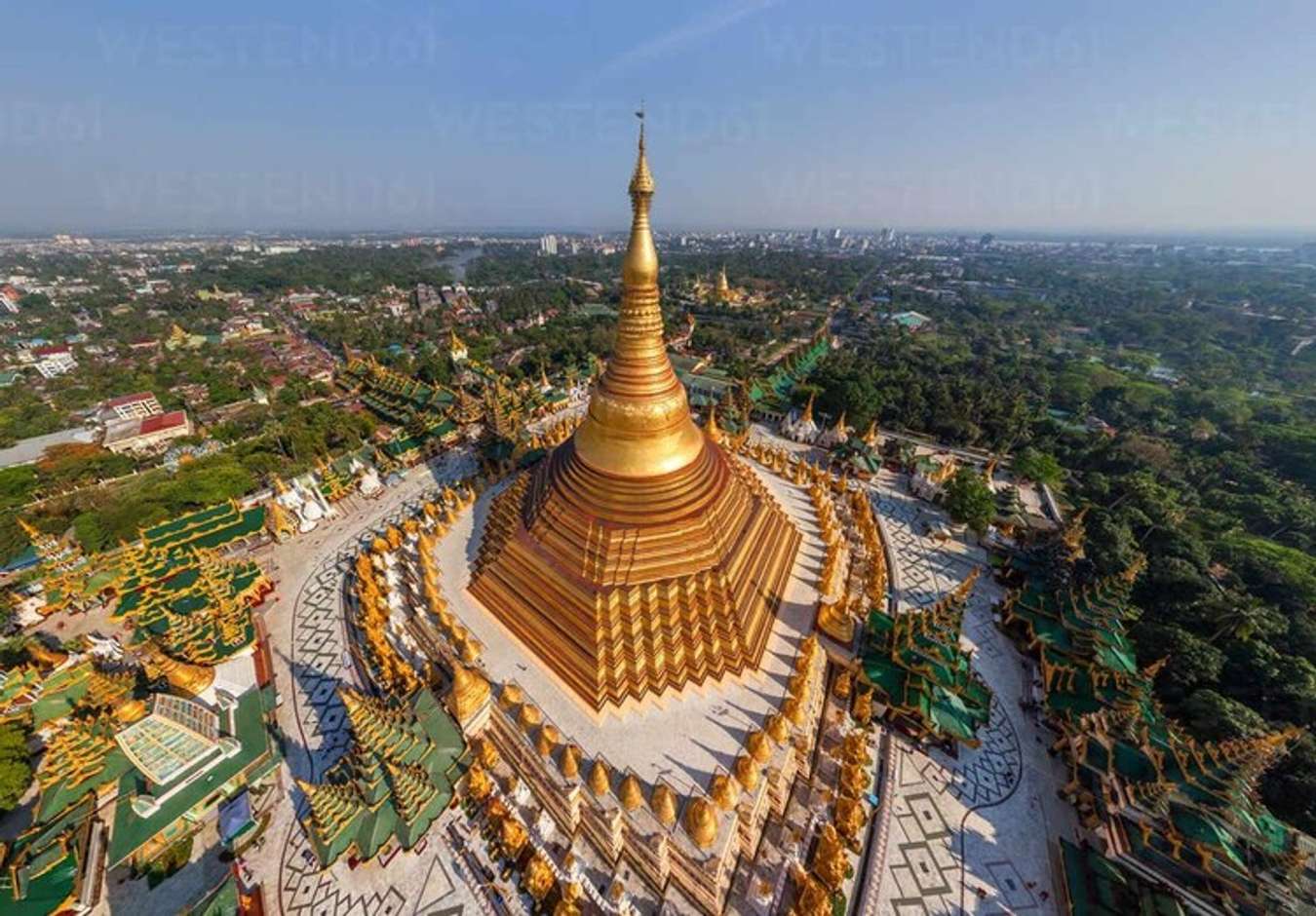 Chùa Shwedagon ở Myanmar