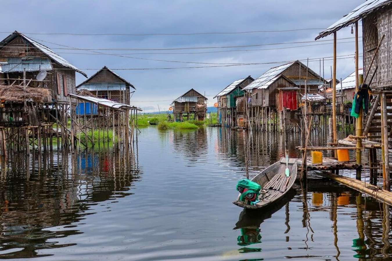 Hồ Inle ở Myanmar