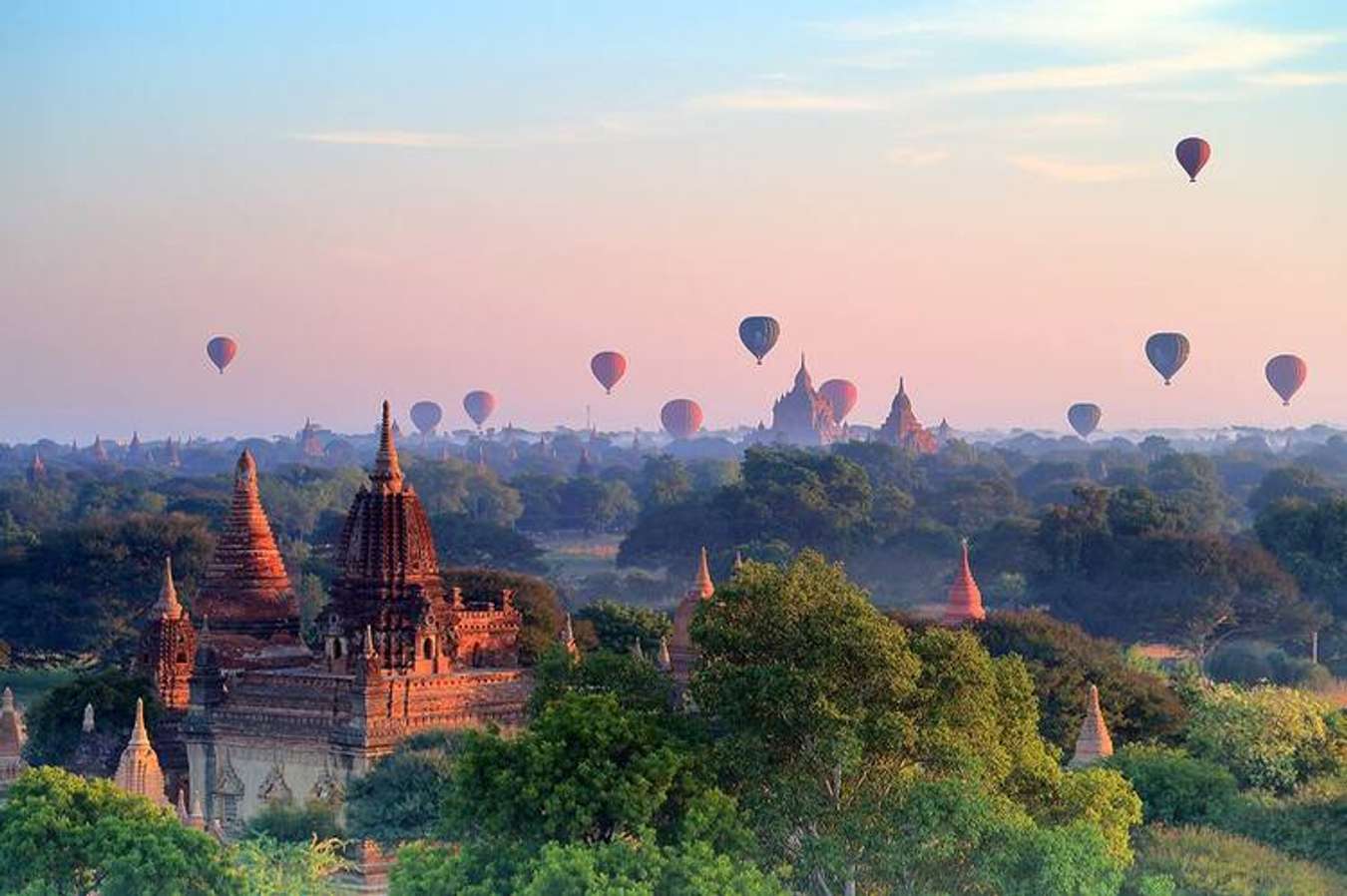 Cố đô Bagan ở Myanmar