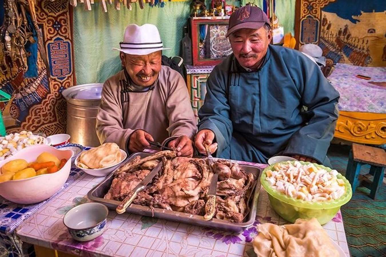Món ăn đặc sản ở Mông Cổ
