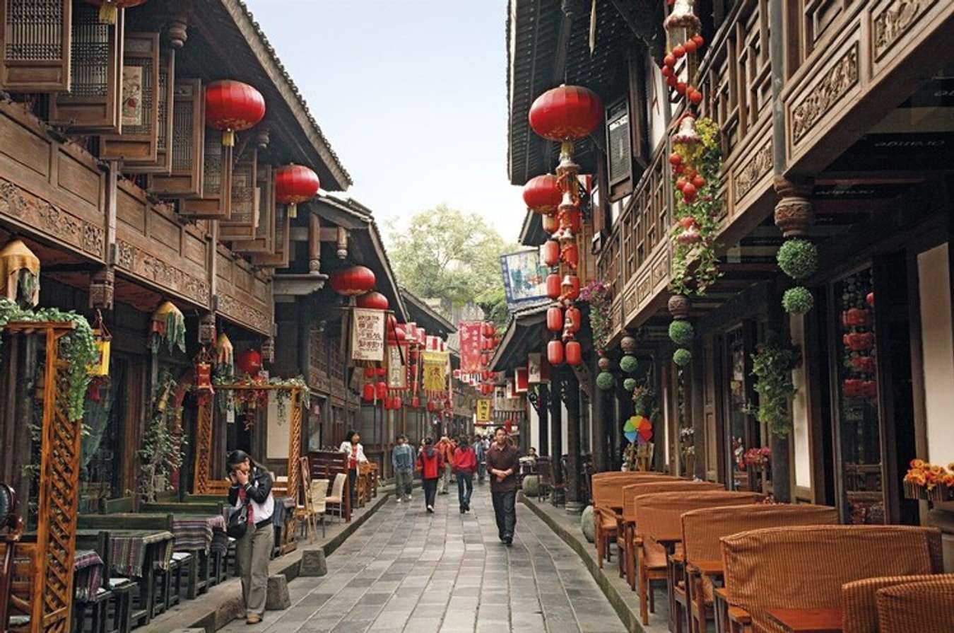 Phố cổ Jinli ở Tứ Xuyên