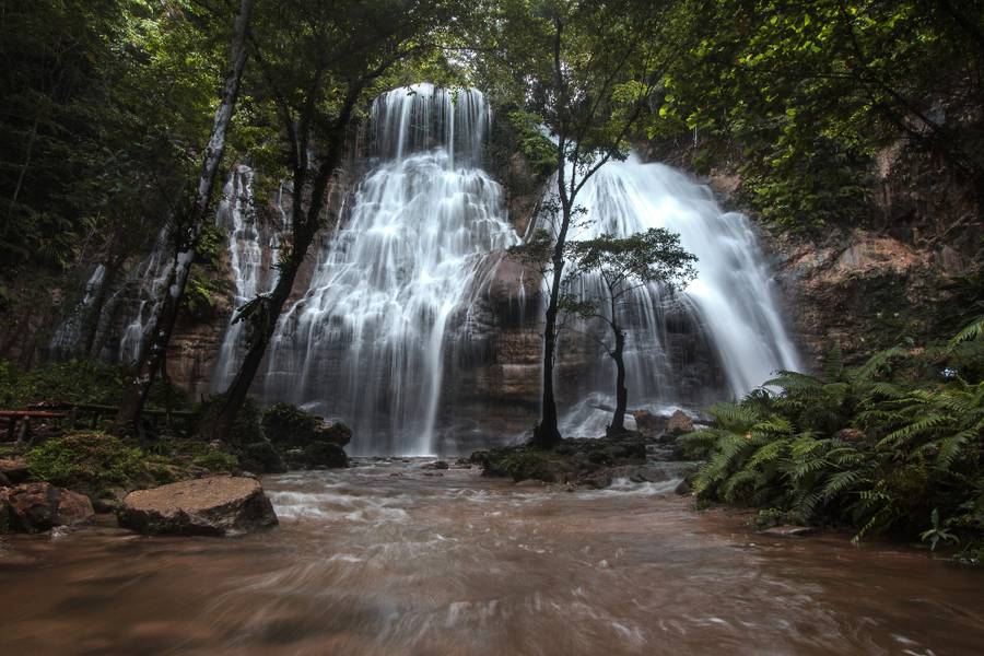 Keindahan alam papua - Air Terjun Karmon