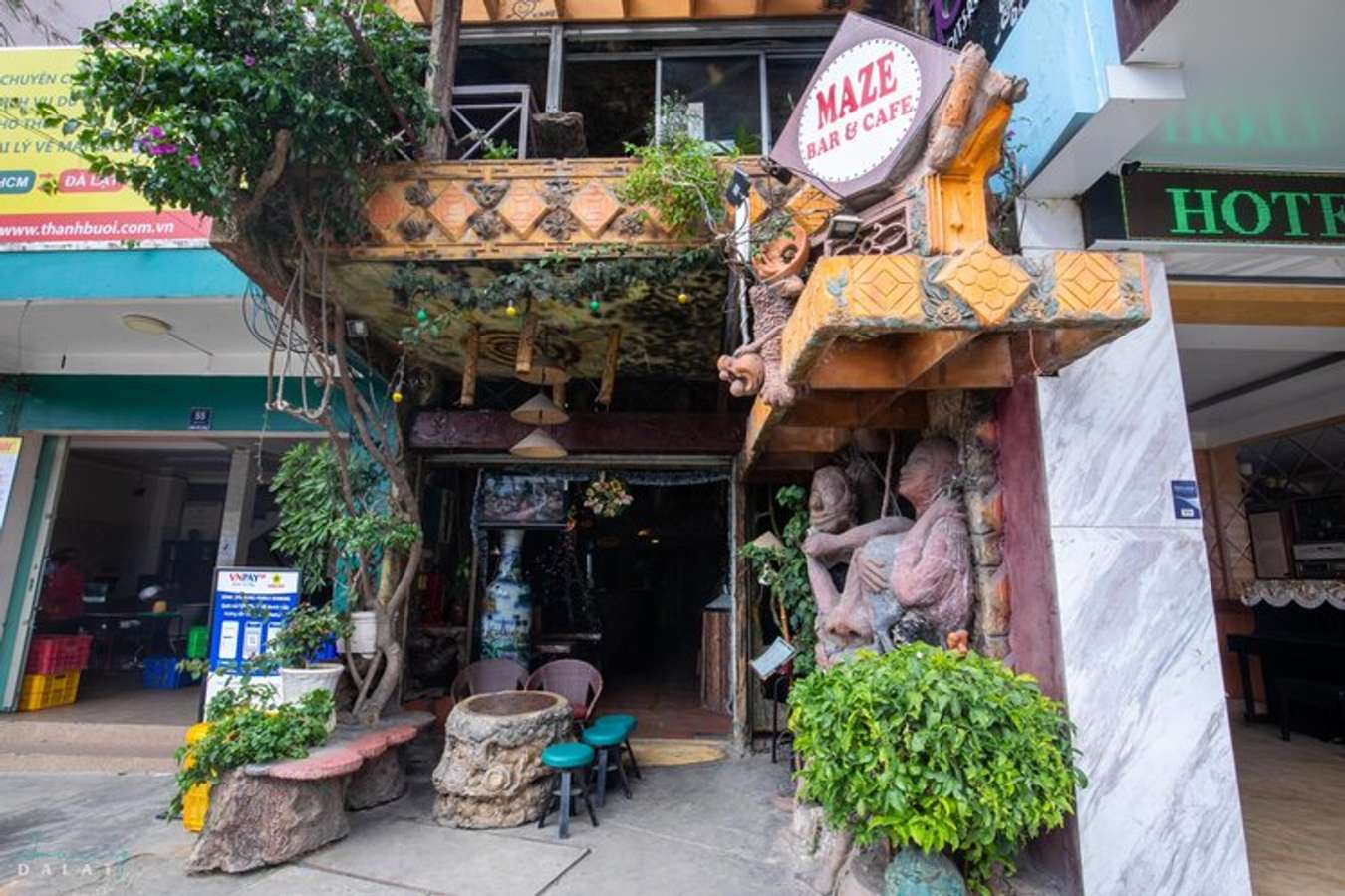 100 Roofs Cafe ở Đà Lạt