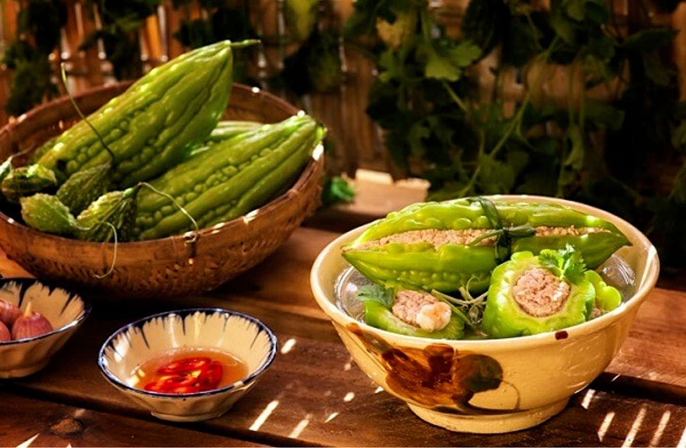 Canh khổ qua ngày Tết