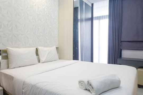 Stylish Studio at The Vertu Apartment Connected to Ciputra World Mall By Travelio