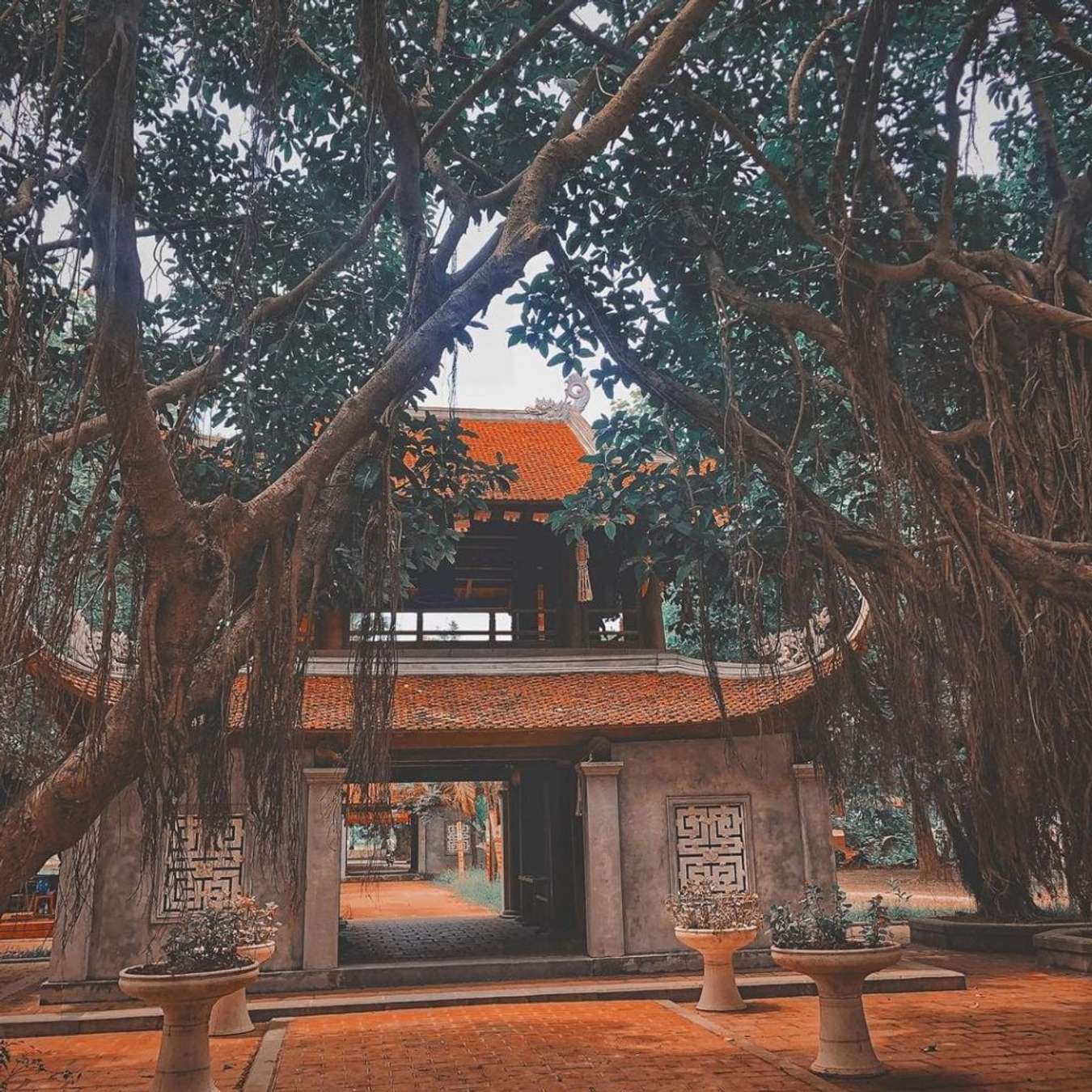 Aber Thap-Pagode in Bac Ninh