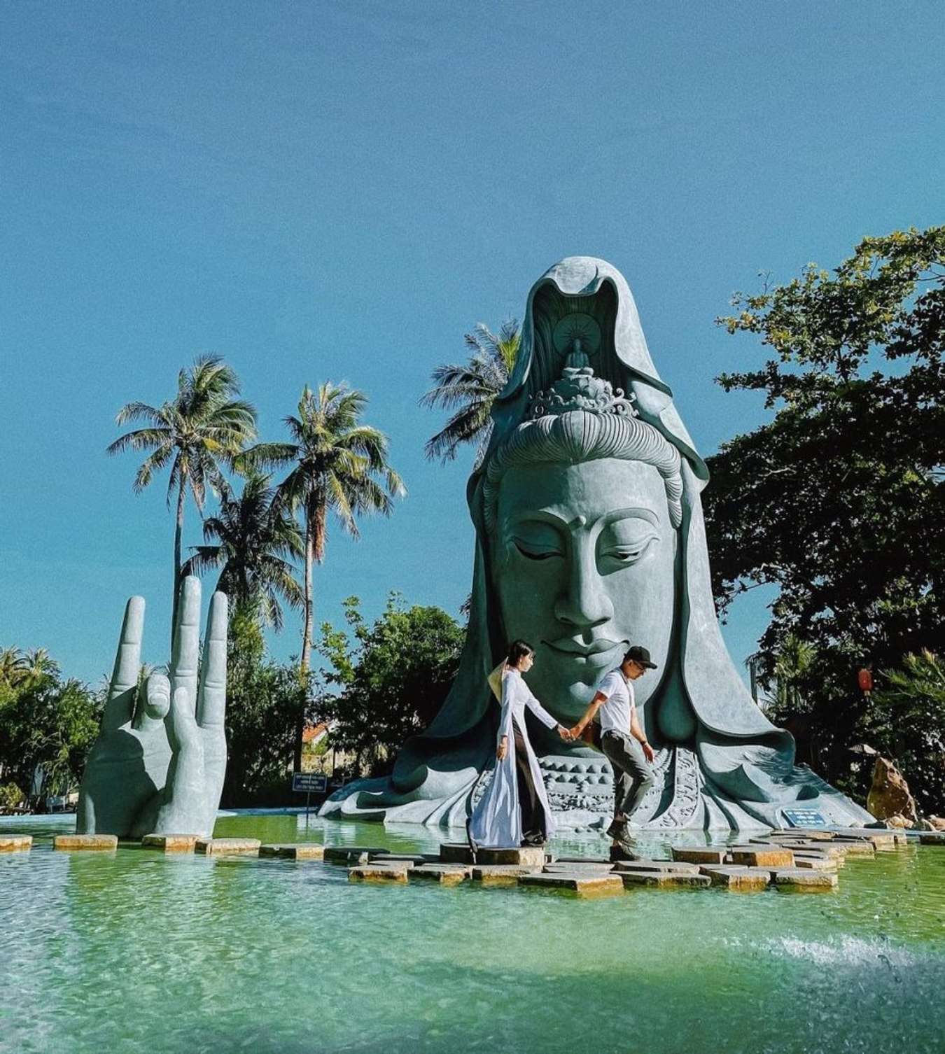Tượng Đức Phật ở chùa Thanh Lương, Phú Yên