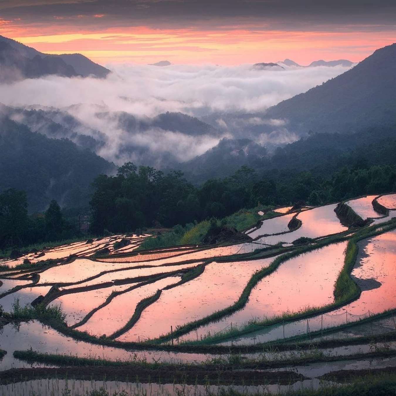 Pù Luông trong nắng chiều