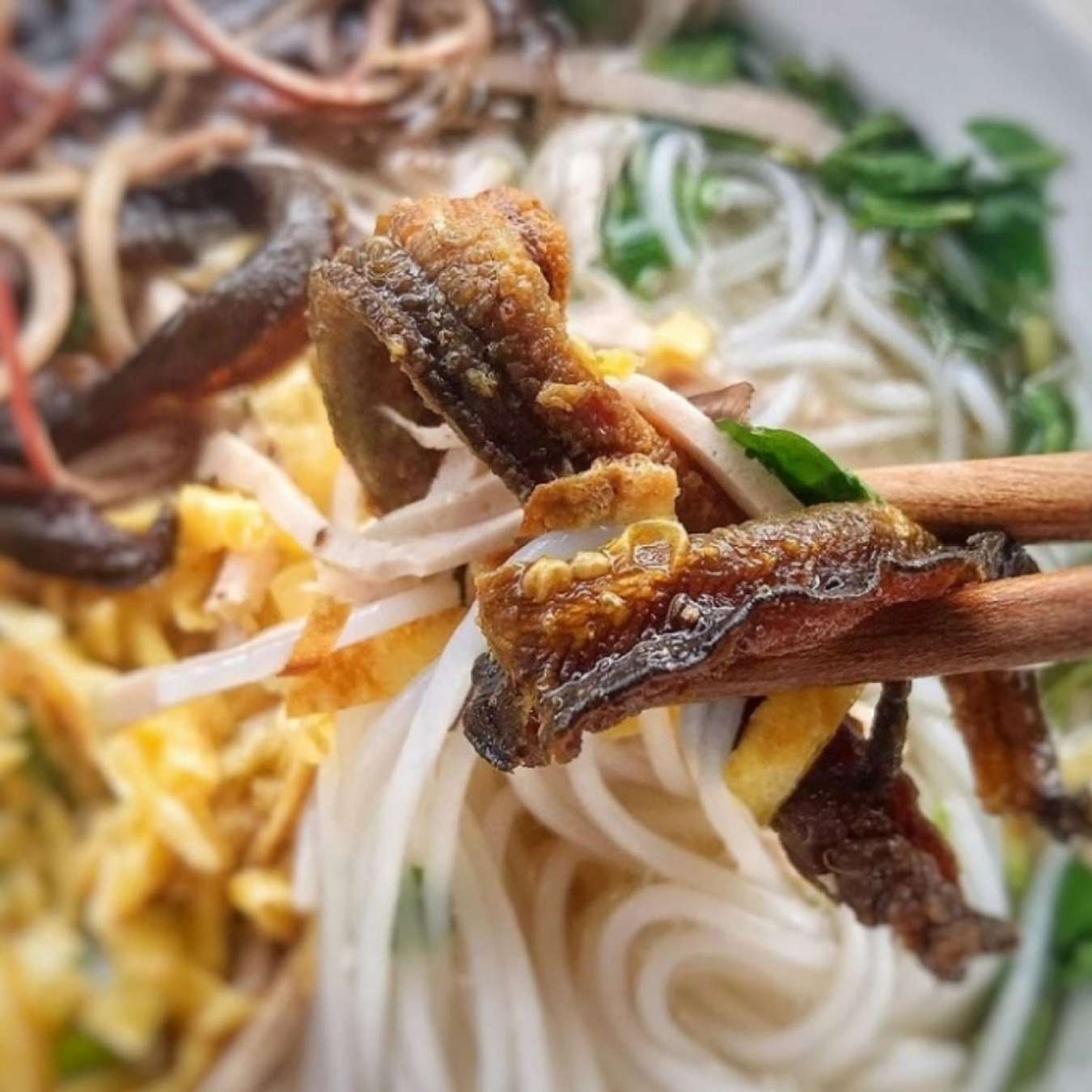 Bún thang lươn Phố Hiến