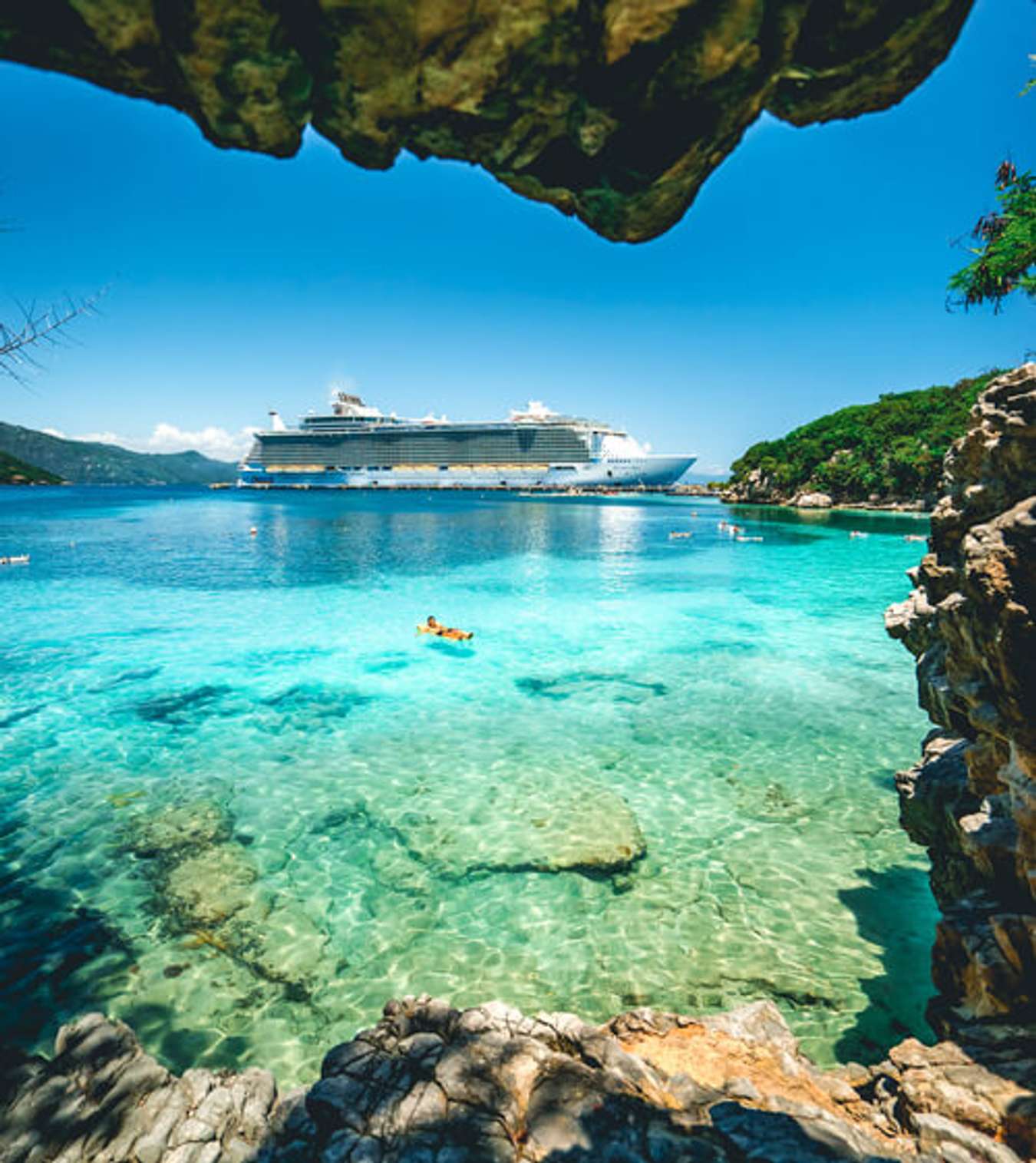 du lich haiti bai bien labadee