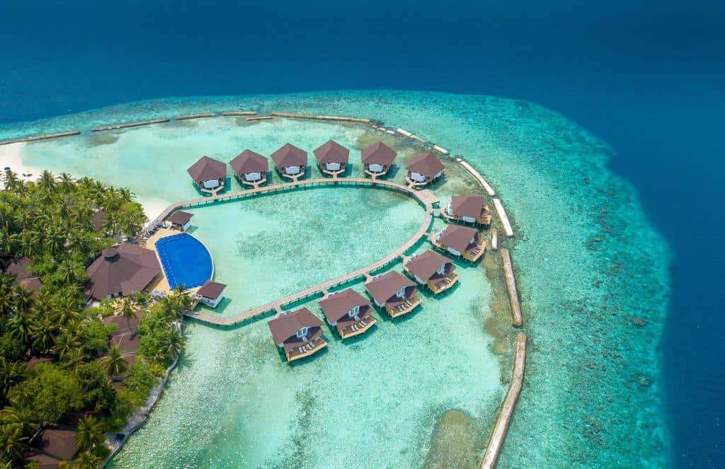 Cảnh Quan Toàn Cảnh Khu Nghỉ Dưỡng Bãi Biển Maldives Khái Niệm Nền Tảng Kỳ  Nghỉ Hè Bãi Biển Thiên Đường Maldives Hình ảnh Sẵn có - Tải xuống Hình ảnh  Ngay