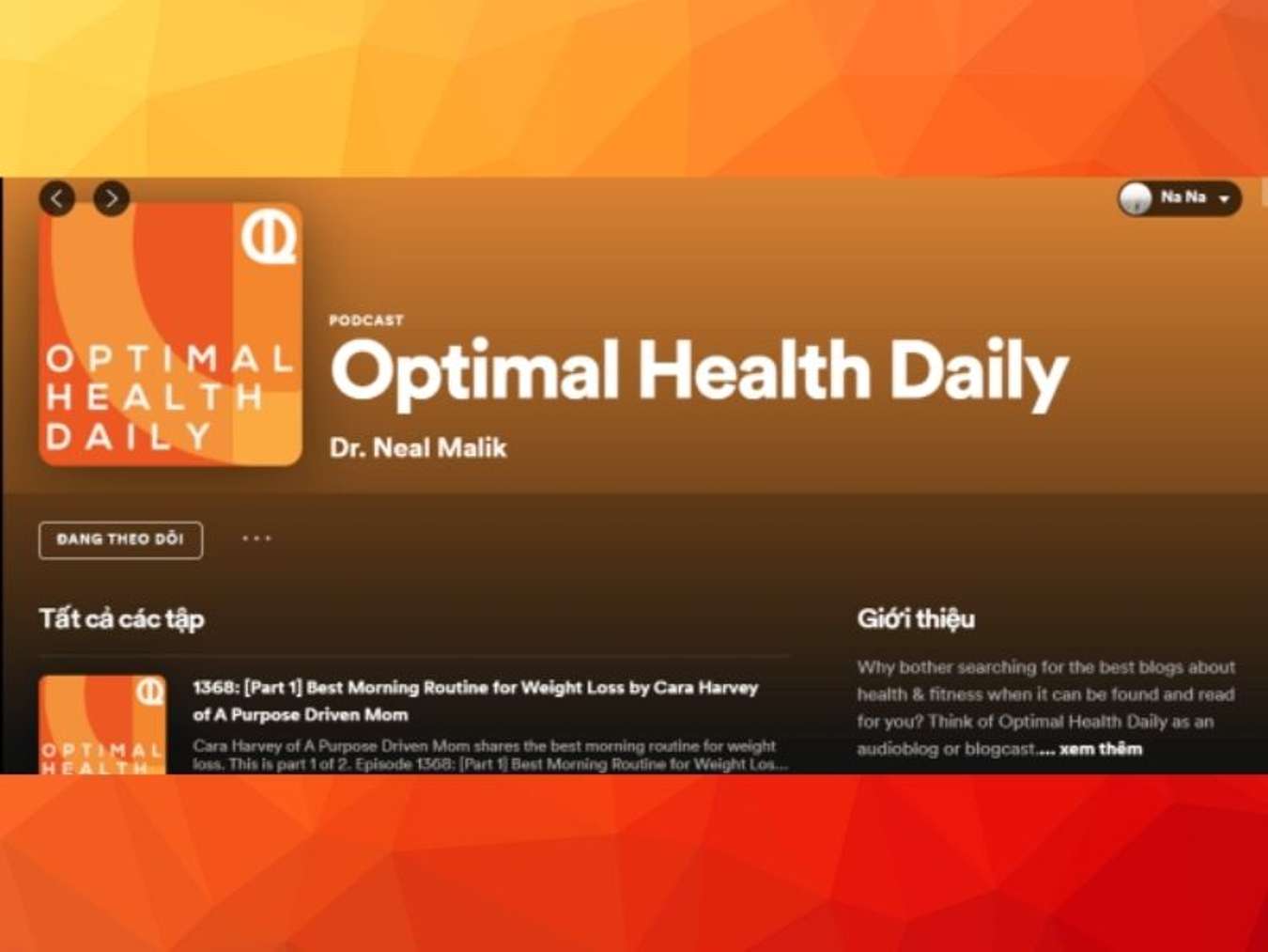 Podcast Optimal Health Daily 