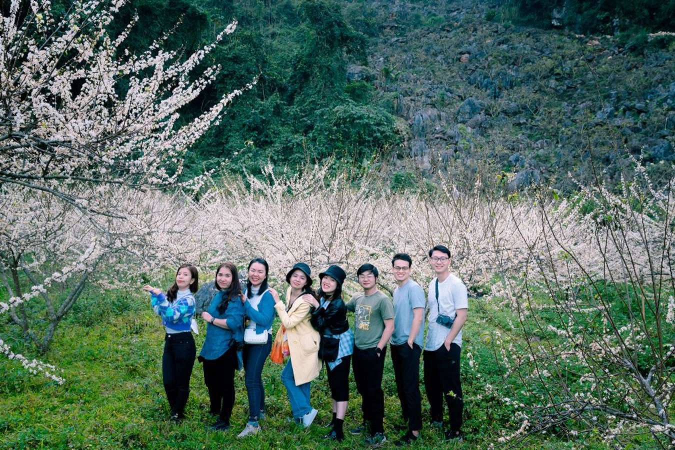 Moc Chau check-in location