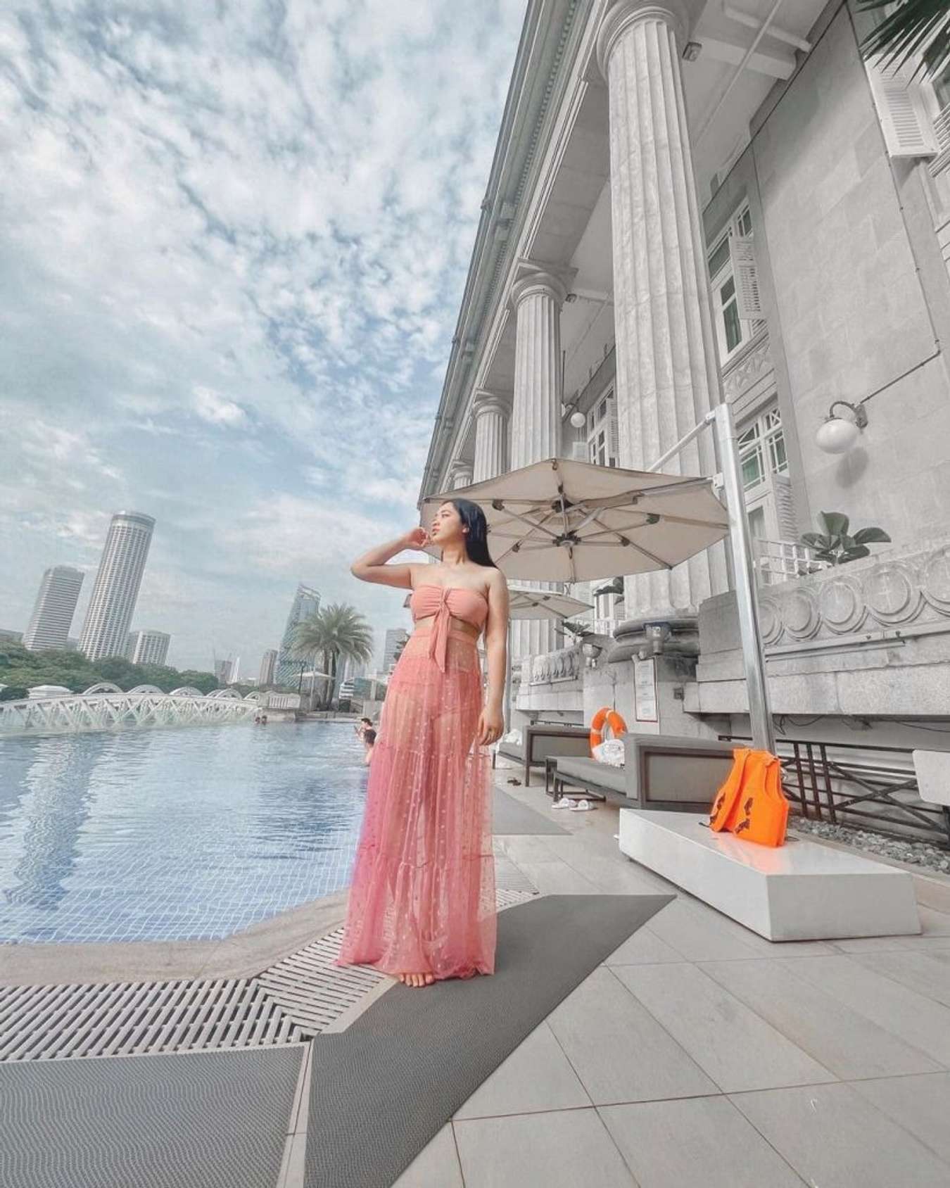 Check-in tại The Fullerton Hotel Singapore