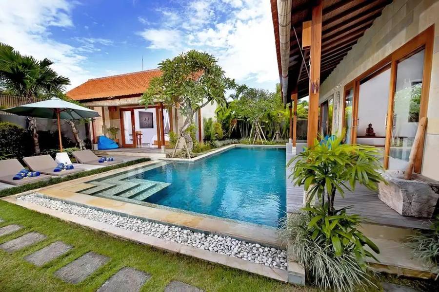 Villa di Canggu dengan Private Pool - The Tamantis Villas