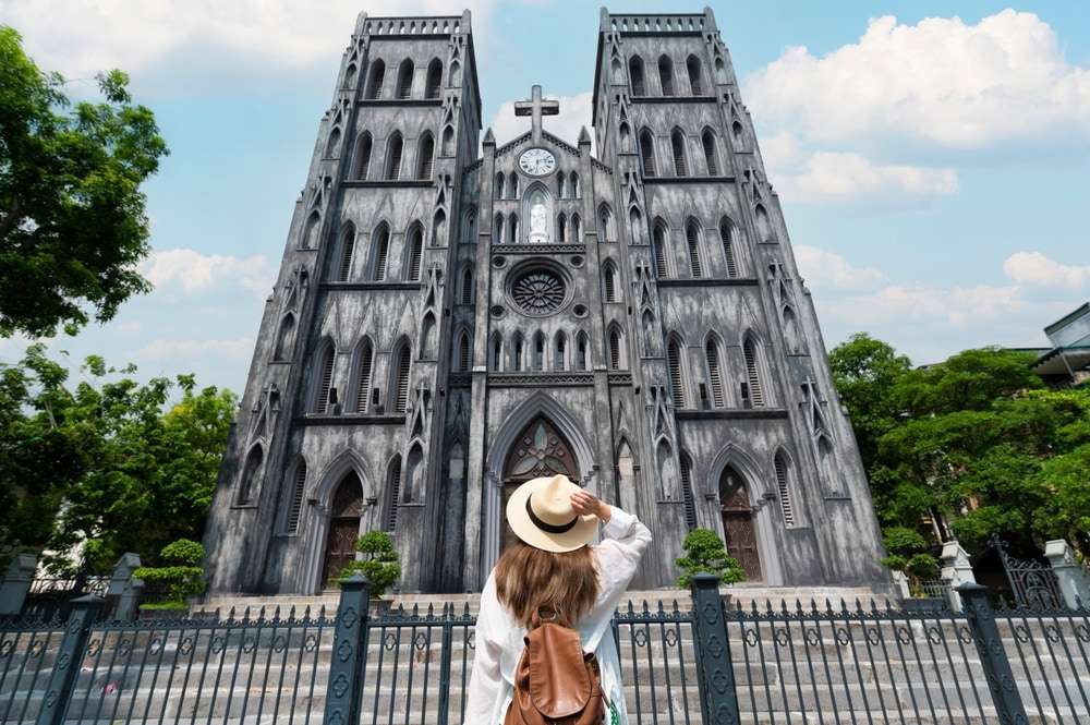 Ngôi nhà thờ có kiến trúc đẹp bậc nhất vùng Đông Nam Bộ  Điểm đến   Vietnam VietnamPlus