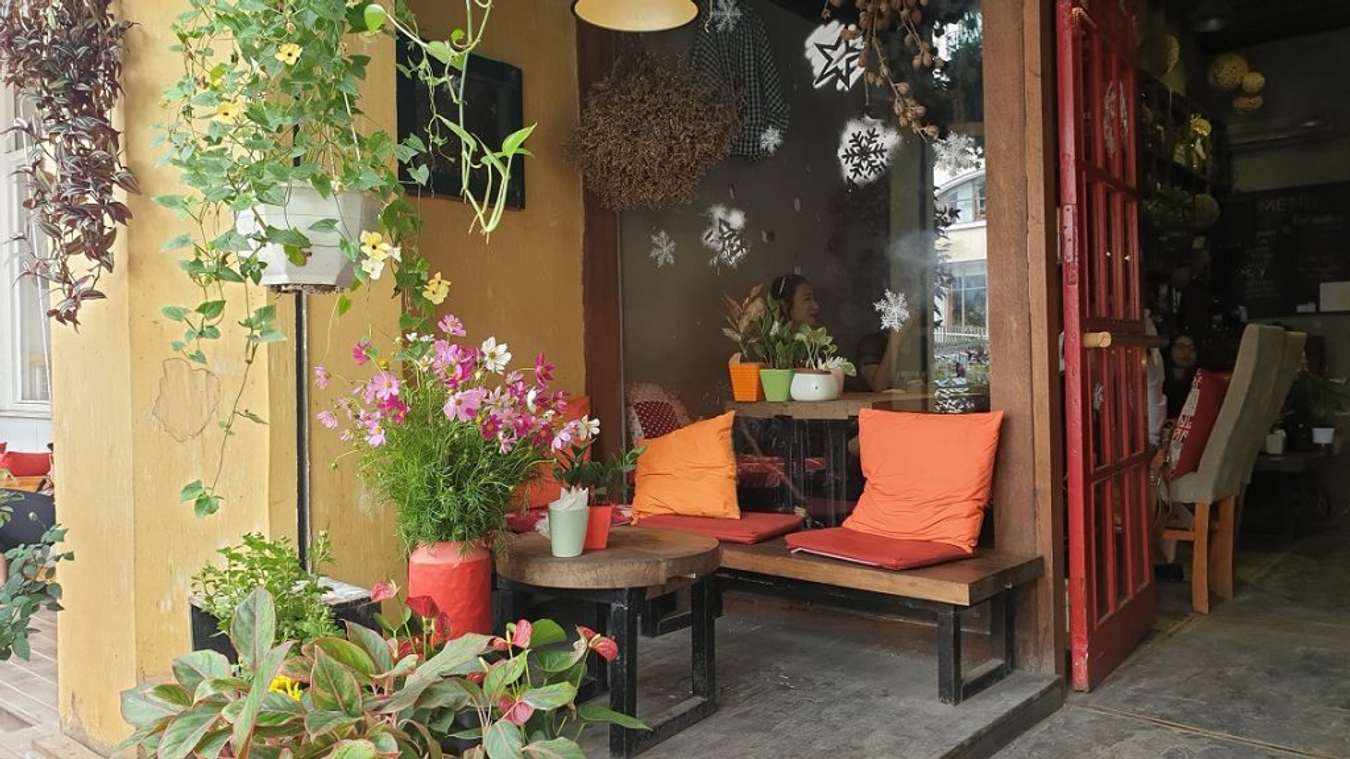 cafe sân vườn Hà Nội