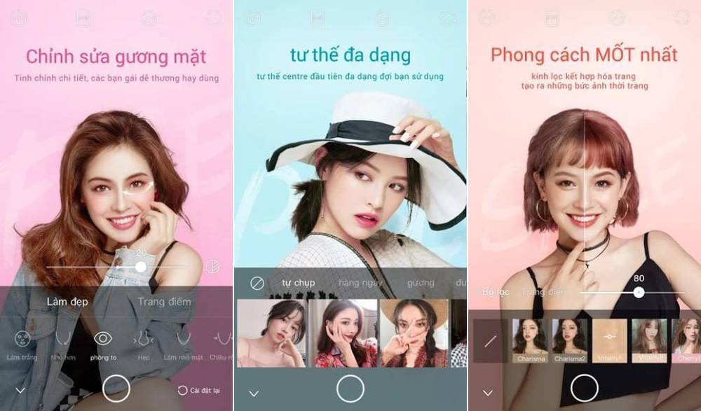 App chụp ảnh đẹp