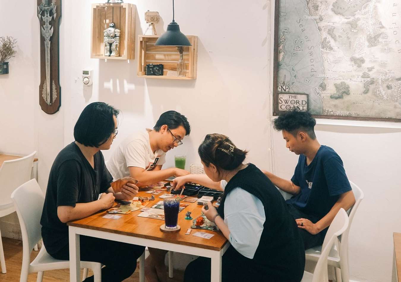 cafe board game Hà Nội