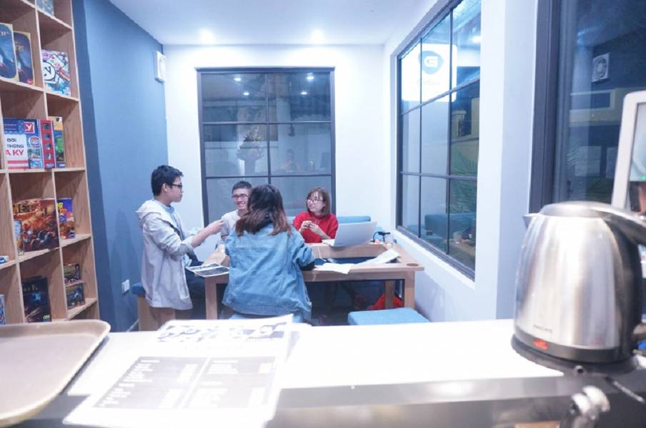 cafe board game Hà Nội