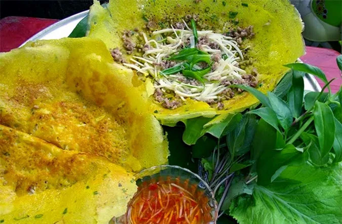 Bánh xèo ốc gạo