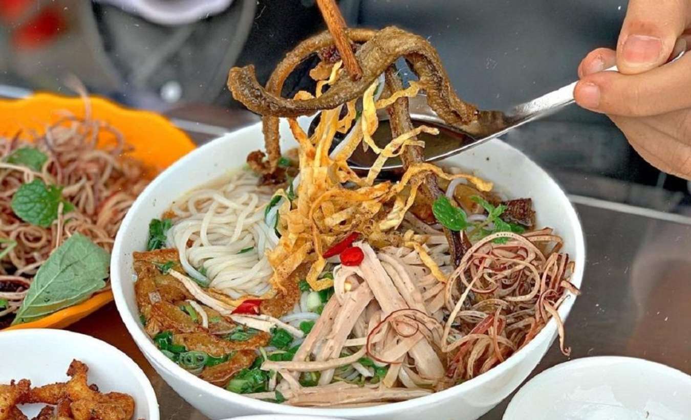 Bún thang lươn Phố Hiến