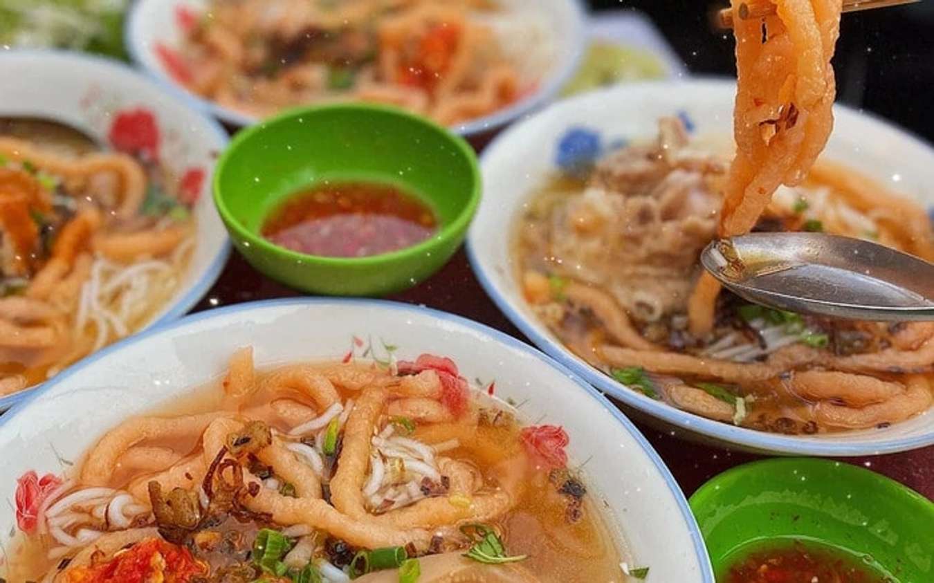 Bún suông - đặc sản Trà Vinh nổi tiếng