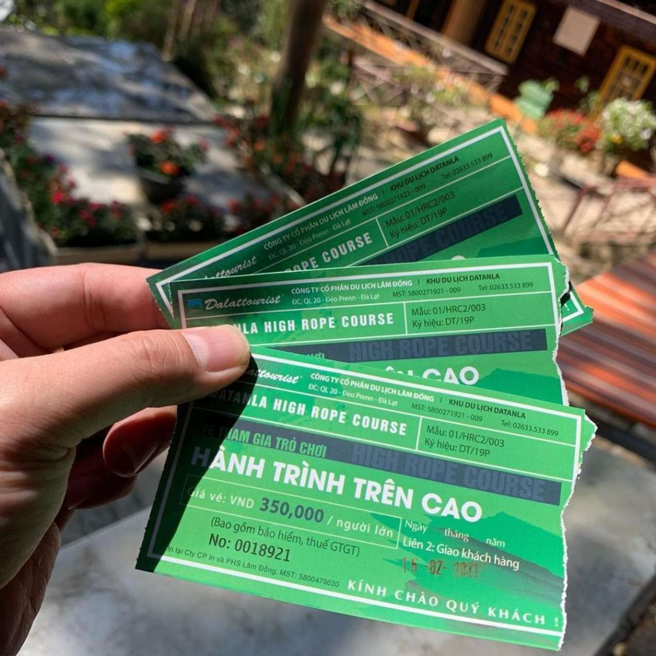 Vé vào khu du lịch Datanla