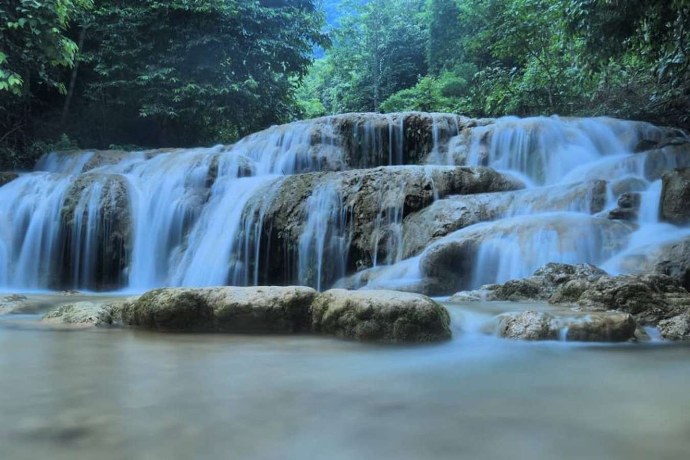 Trọn bộ bí kíp chinh phục thác Hiêu Pù Luông: điểm tham quan, lưu trú ...